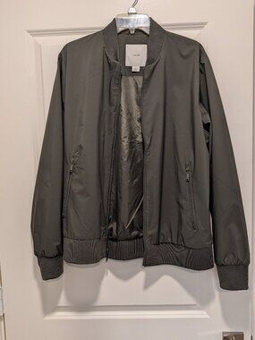 Calvin Klein Olive Green Bomber Jacket Men's Medium M